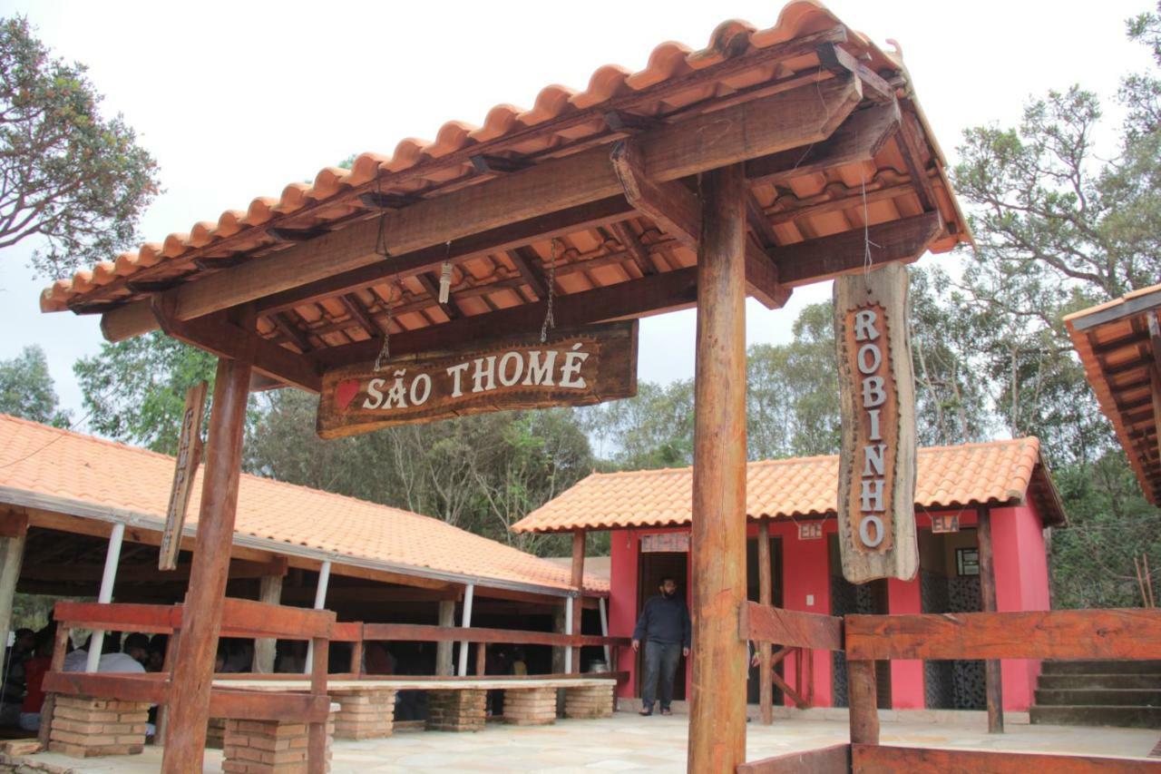 Chales E Camping Do Robinho 1 São Tomé das Letras Zimmer foto